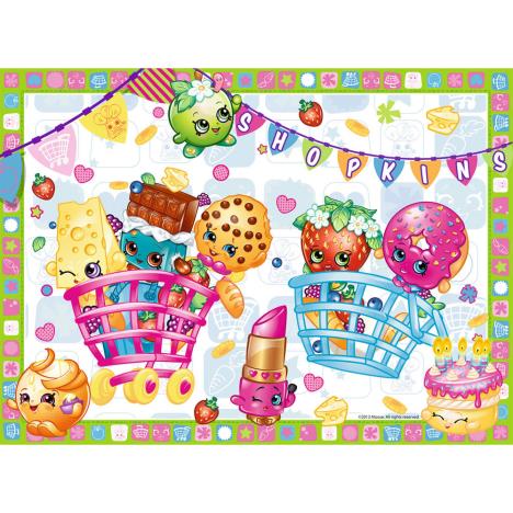 Shopkins XXL 100pc Jigsaw Puzzle Extra Image 1